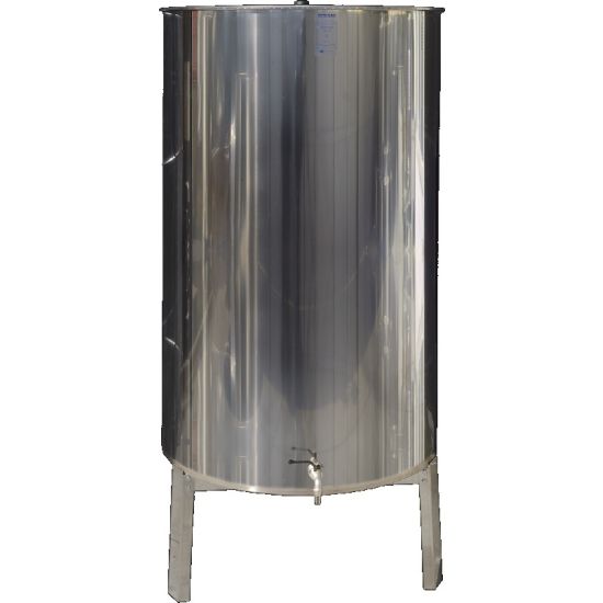 Bougas Δοχείο Inox Ανοικτού Τύπου Επίπεδο 200lt