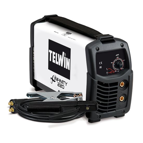 Telwin Infinity 220 Ηλεκτροκόλληση Inverter TIG / MMA με Μέγιστο Ρεύμα Συγκόλλησης 200A και Κύκλο Εργασίας 35%