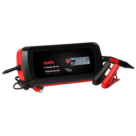 Telwin Φορτιστής Μπαταρίας Αυτοκινήτου 12/24V T-Charge 20 Evo