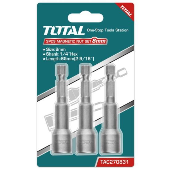 TOTAL ΜΑΓΝΗΤΙΚΟ ΚΑΡΥΔΑΚΙ 8mm 3ΤΕΜ (TAC270831)