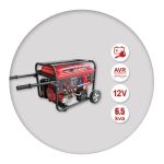 ΗΛΕΚΤΡΟΠΑΡΑΓΩΓΟ ΖΕΥΓΟΣ ΒΕΝΖΙΝΗΣ MIYAKE HZB 6500 E3 ΜΙΖΑ