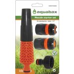 AQUABAX ΣΕΤ ΑΥΛΟΣ ΝΕΡΟΥ ΜΕ ΤΑΧΥΣΥΝΔΕΣΜΟΥΣ 1/2
