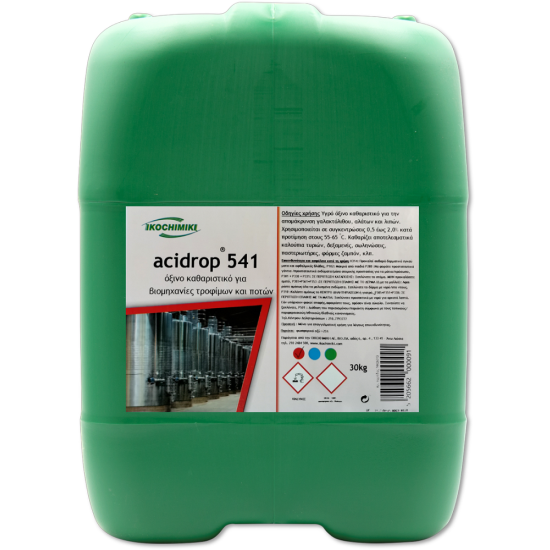 Ισχυρό όξινο καθαριστικό Acidrop 541 