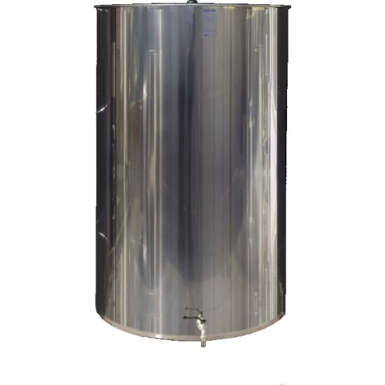 Bougas Δοχείο Inox Ανοικτού Τύπου Επίπεδο 50lt