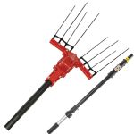 Ελαιοραβδιστικό ATRAX SONIC carbon με οθόνη LCD και κοντάρι ανθρακόνημα