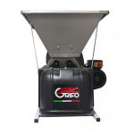 GRIFO DMCSI Σπαστήρας Σταφυλιών Ηλεκτροκίνητος 1HP IΝΟΧ με Διαχωριστήρα 90x50cm