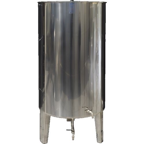 Bougas Δοχείο Inox Ανοικτού Τύπου Κωνικό 500lt