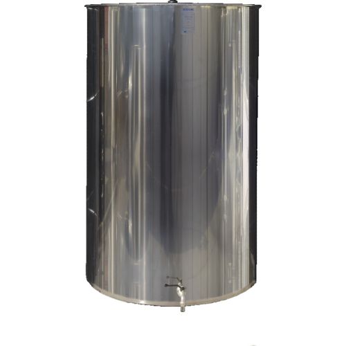 Bougas Δοχείο Inox Ανοικτού Τύπου Επίπεδο 400lt