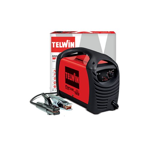 Telwin Force 125 Ηλεκτροκόλληση Inverter MMA με Μέγιστο Ρεύμα Συγκόλλησης 80A και Κύκλο Εργασίας 50%
