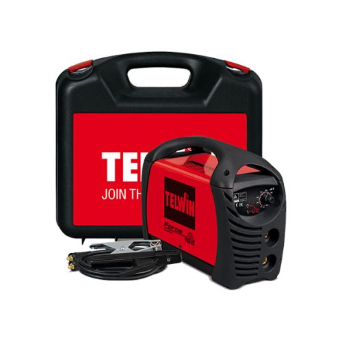 Telwin Force 165 Ηλεκτροκόλληση Inverter MMA με Μέγιστο Ρεύμα Συγκόλλησης 150A και Κύκλο Εργασίας 7%