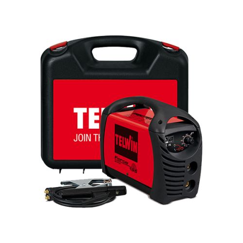 Telwin Force 195 Ηλεκτροκόλληση Inverter MMA με Μέγιστο Ρεύμα Συγκόλλησης 170A και Κύκλο Εργασίας 8%