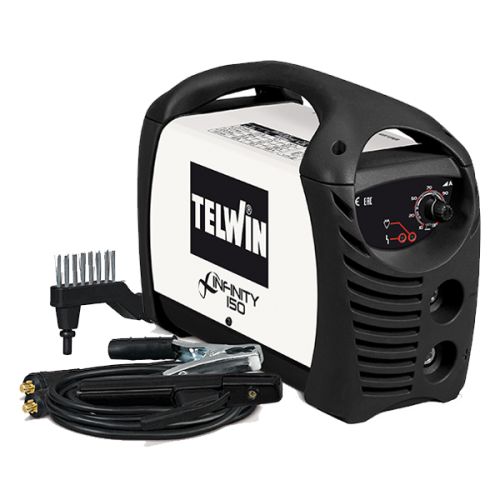 Telwin Infinity 150 Ηλεκτροκόλληση Inverter MMA με Μέγιστο Ρεύμα Συγκόλλησης 130A και Κύκλο Εργασίας 7%