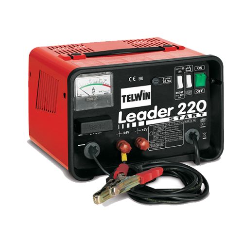 Telwin Φορτιστής Μπαταρίας Αυτοκινήτου 12/24V Leader 220
