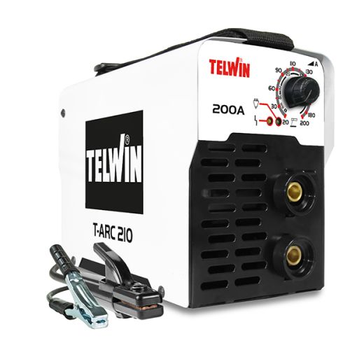 Telwin T-ARC 210 Ηλεκτροκόλληση MMA με Μέγιστο Ρεύμα Συγκόλλησης 200A και Κύκλο Εργασίας 20%