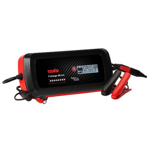 Telwin Φορτιστής Μπαταρίας Αυτοκινήτου 12/24V T-Charge 26 Evo