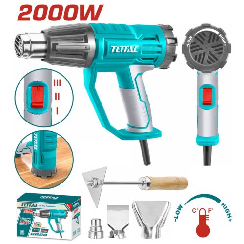 TOTAL ΕΠΑΓΓ. ΠΙΣΤΟΛΙ ΘΕΡΜΟΥ ΑΕΡΑ 2.000W (TB20045)